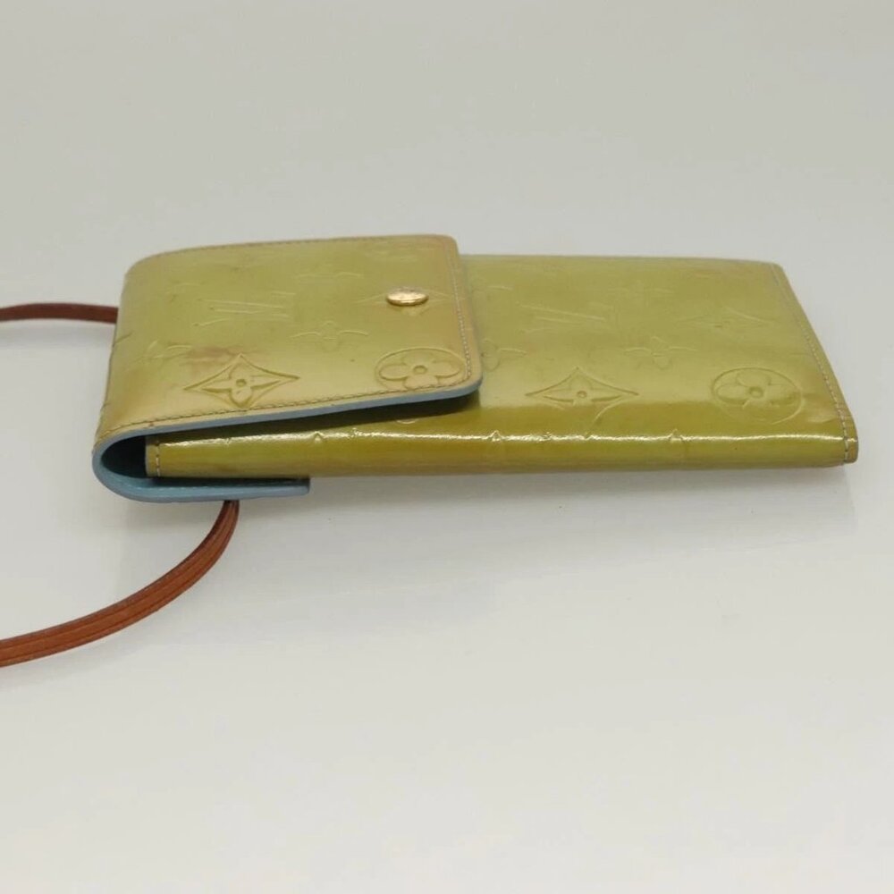 LOUIS VUITTON Monogram Vernis Walker Wallet Baby Blue - Picture 4 of 15